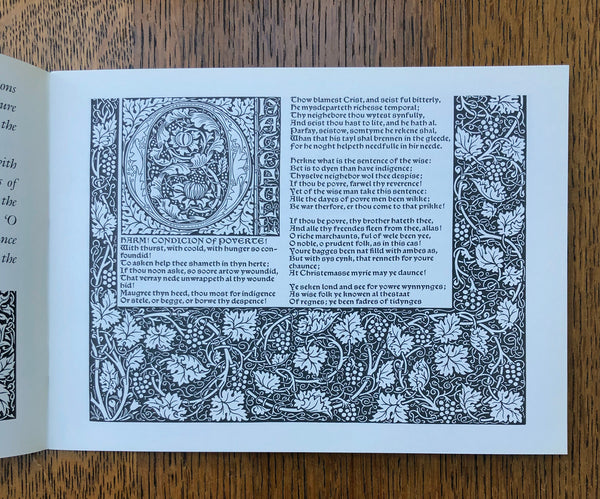 William Morris Kelmscott Chaucer Day Book