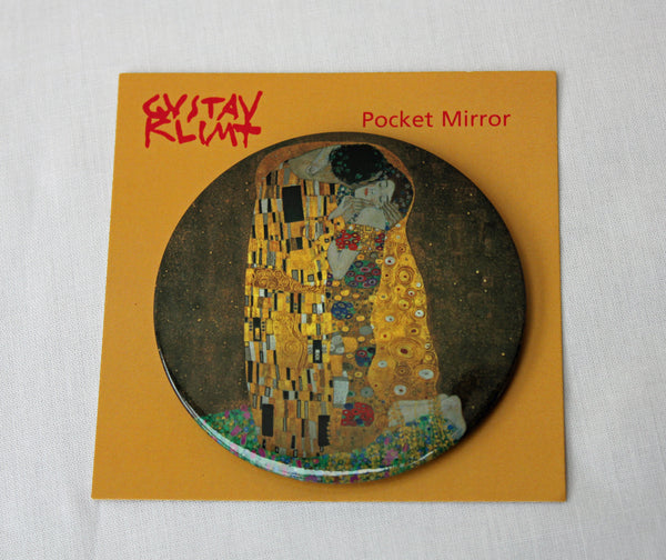 Gustav Klimt The Kiss Pocket Mirror