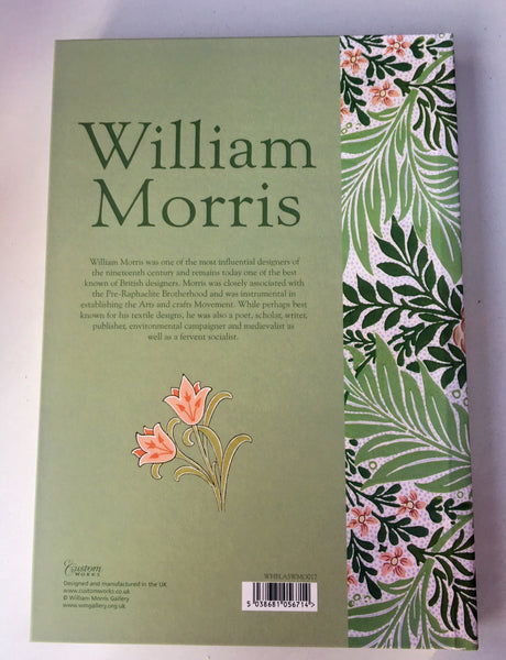 William Morris Larkspur Hardback A5 Notebook