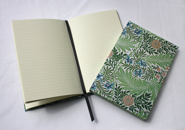 William Morris Larkspur Hardback A5 Notebook