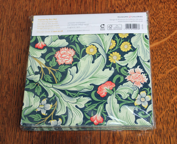 V & A Museum Leicester 20 Paper Napkins 3 Ply