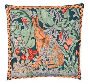 Hines of Oxford William Morris The Hare - Right - Tapestry Cushion 13"