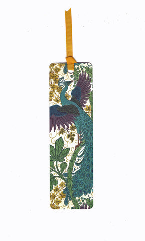 V & A Fig and Peacock Walter Crane Bookmark