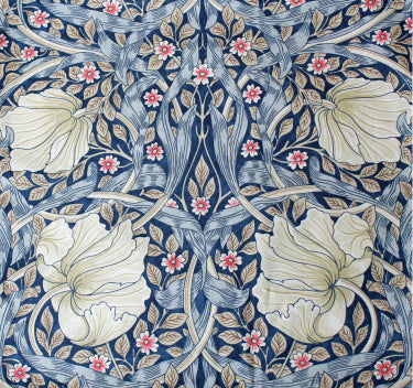 <p>Pair of lined curtains in William Pimpernel design measuring 190 cm x 137 cm. Made from Morris & Co. Sanderson fabric.</p>