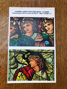 Edward Burne-Jones Stained Glass Postcard Book by Ann S Dean