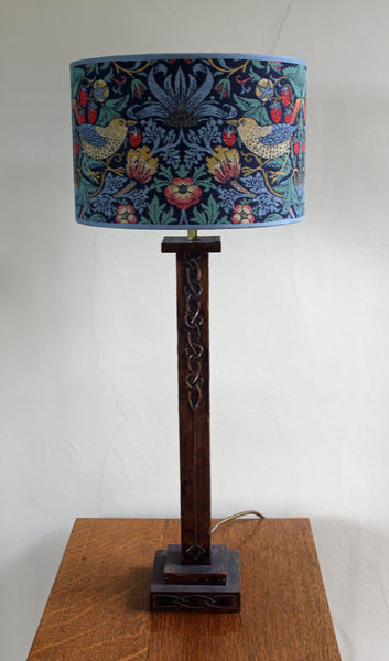 William Morris Strawberry Thief Tapestry Fabric Lampshade 30 cm diameter