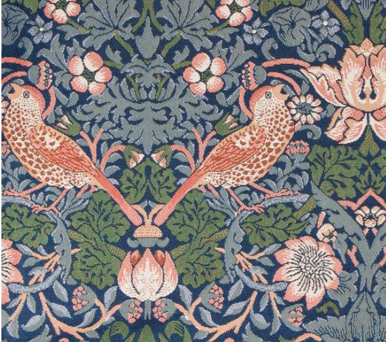 Signare William Morris Strawberry Thief Blue Convertible Bag
