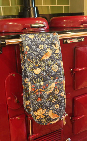 William Morris Gallery Strawberry Thief Double Oven Glove