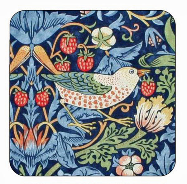 <p>Quality coasters by Pimpernel in Morris & Co Strawberry Thief Blue design.</p>