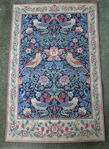 William Morris Strawberry Thief Tapestry 75cm x 46cm