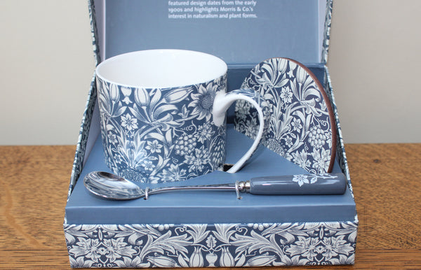 V & A Sunflower Mug, Coaster & Spoon Boxed Set