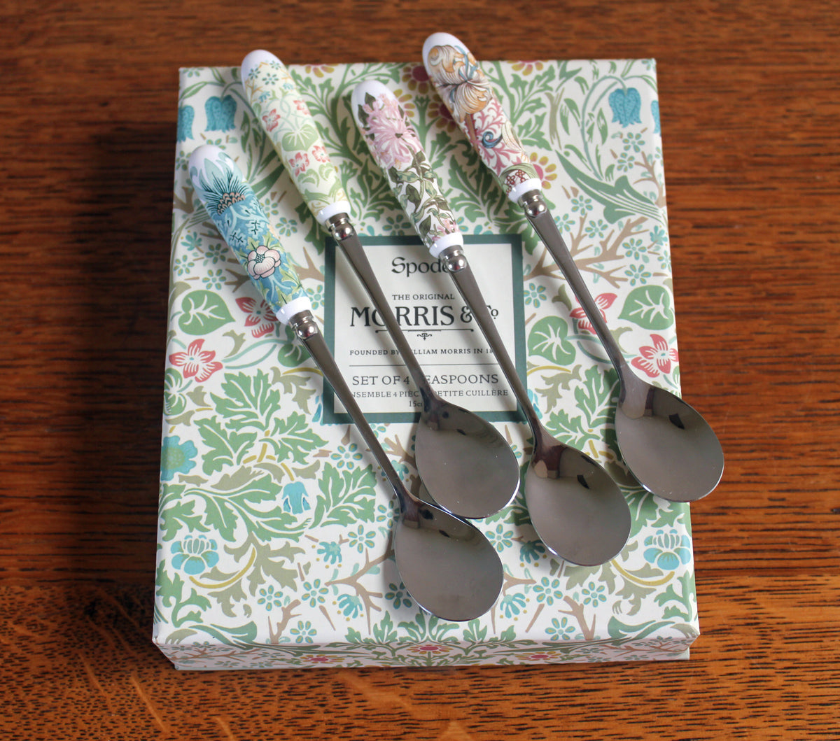 Spode Morris & Co Teaspoon Set