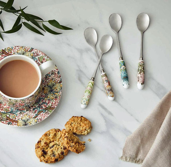 Spode Morris & Co Teaspoon Set