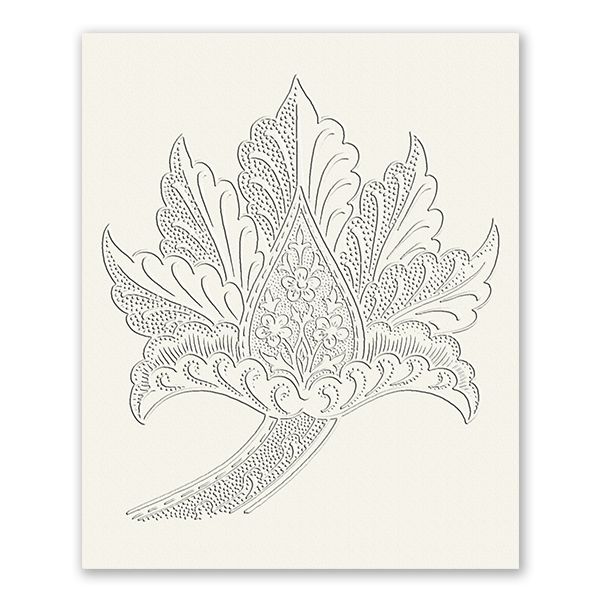 Boxed Set of Embossed William Morris Note Cards