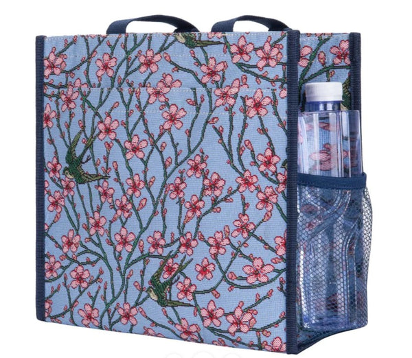 Signare Tapestry Almond Blossom and Swallow Shopper Bag