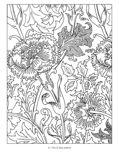 William Morris Colouring Book